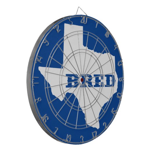Texas Bred Dartbord (Voorkant Links)