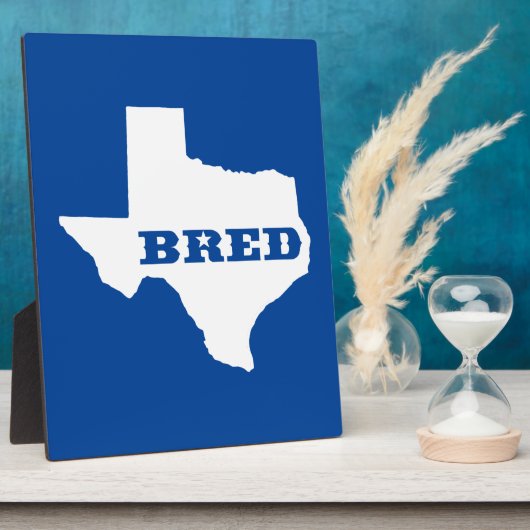 Texas Bred Fotoplaat (Zijkant)