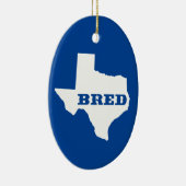 Texas Bred Keramisch Ornament (Rechts)