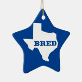 Texas Bred Keramisch Ornament (Rechts)
