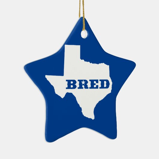 Texas Bred Keramisch Ornament (Rechts)
