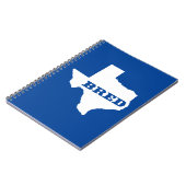 Texas Bred Notitieboek (Linkerzijde)