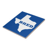 Texas Bred Tegeltje (Zijkant)