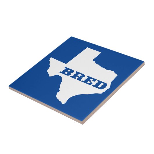 Texas Bred Tegeltje (Zijkant)