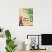 Texas Bride in het Poster van het Vrijgezellenfees (Thuiskantoor)