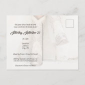 Texas Bride in het Vrijgezellenfeest Boots Aankondigingskaart (Achterkant)