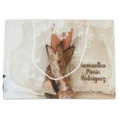 Texas Bride in het Vrijgezellenfeest Boots Groot Cadeauzakje (Voorkant)