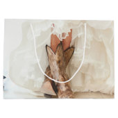 Texas Bride in het Vrijgezellenfeest Boots Groot Cadeauzakje (Achterkant)
