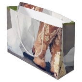 Texas Bride in het Vrijgezellenfeest Boots Groot Cadeauzakje (Achterkant Gekanteld)