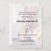 Texas Bride in het Vrijgezellenfeest Boots Kaart (Achterkant)