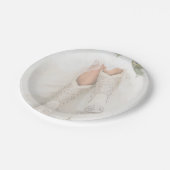 Texas Bride in het Vrijgezellenfeest Rhinestone Bo Papieren Bordje (Gekanteld)