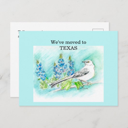 Texas Briefkaart (Voorkant / Achterkant)