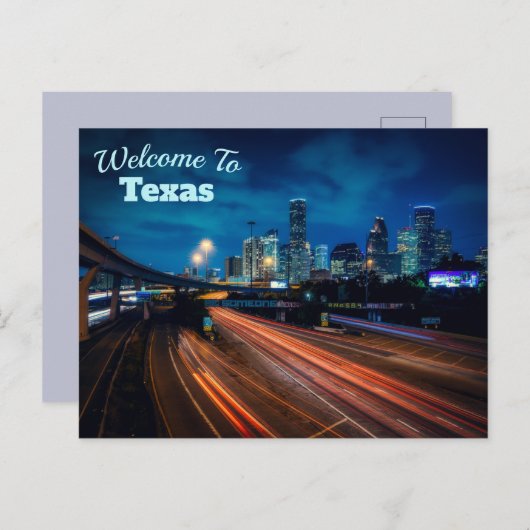 Texas Briefkaart (Voorkant / Achterkant)