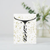 TEXAS BRIEFKAART (Staand voorkant)