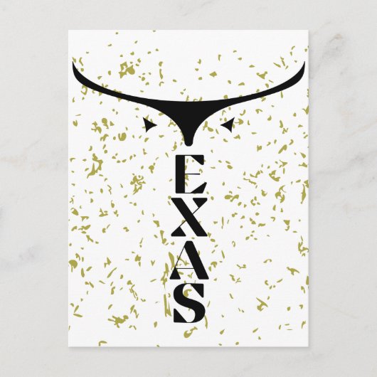 TEXAS BRIEFKAART (Voorkant)