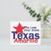 TEXAS BRIEFKAART (Staand voorkant)