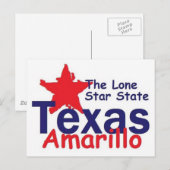 TEXAS BRIEFKAART (Voorkant / Achterkant)