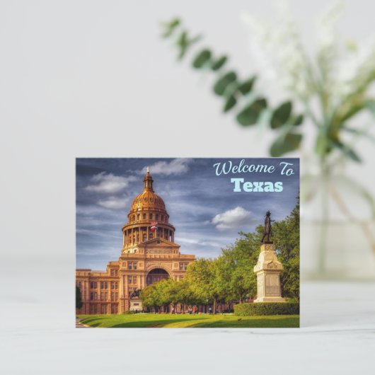 Texas Briefkaart (Staand voorkant)