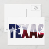 Texas Briefkaart (Voorkant / Achterkant)