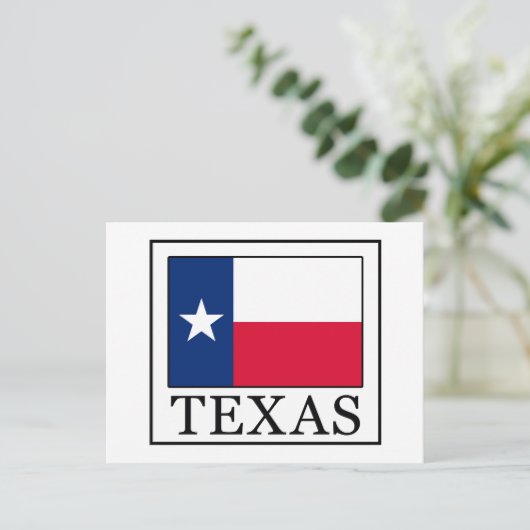 Texas Briefkaart (Staand voorkant)