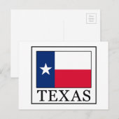 Texas Briefkaart (Voorkant / Achterkant)