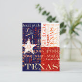 Texas Briefkaart (Staand voorkant)
