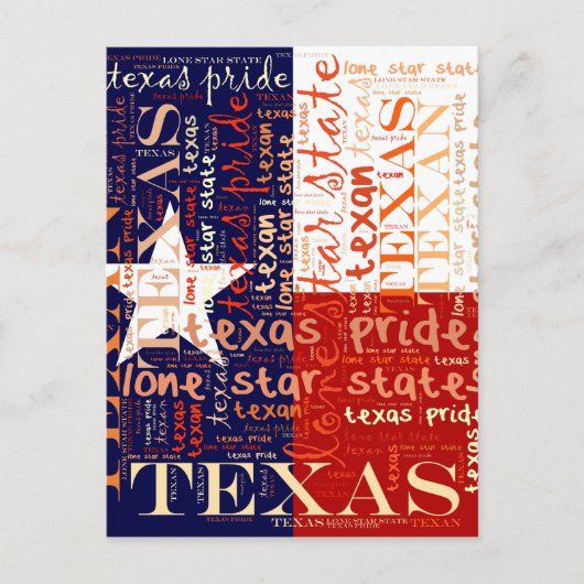 Texas Briefkaart (Voorkant)