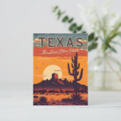 Texas Briefkaart (Staand voorkant)