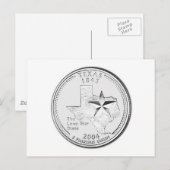 Texas Briefkaart (Voorkant / Achterkant)