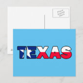 Texas Briefkaart (Voorkant / Achterkant)