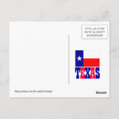 Texas Briefkaart (Achterkant)