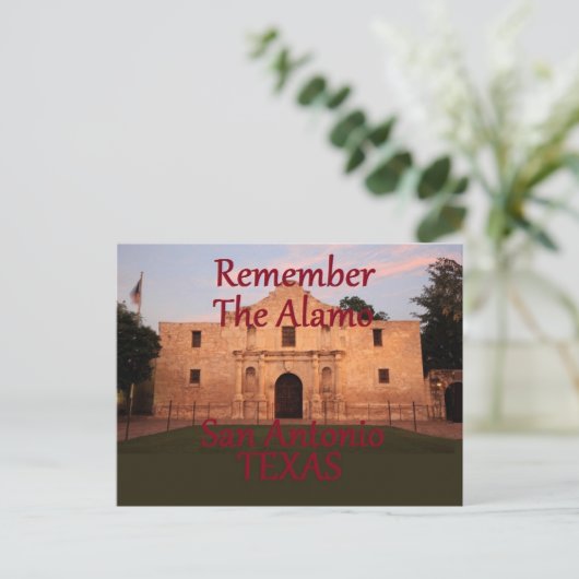 TEXAS BRIEFKAART (Staand voorkant)