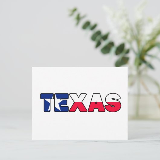 Texas Briefkaart (Staand voorkant)
