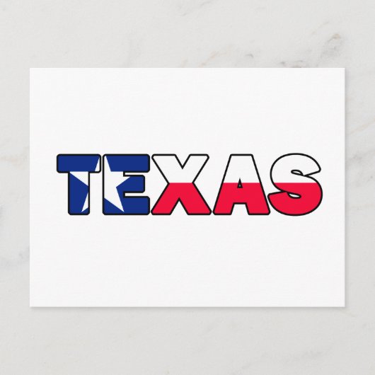 Texas Briefkaart (Voorkant)