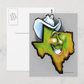 Texas Briefkaart (Voorkant / Achterkant)