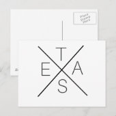 TEXAS-Briefkaart Briefkaart (Voorkant / Achterkant)