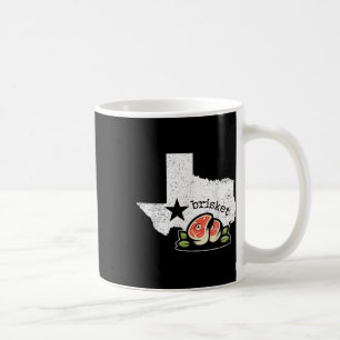 Texas Brisket Home State Liefde Grappig Barbecue R Koffiemok
