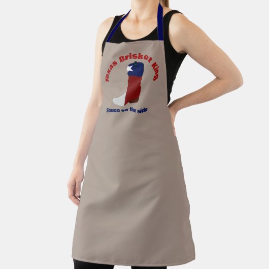 Texas Brisket King Cowboy boot Schort (Insitu)