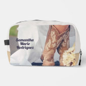 Texas Bruid in Laarzen Bruids Toilettasje (Voorkant)