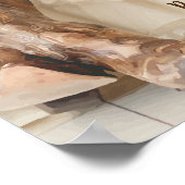 Texas Bruid in Laarzen Bruiloft met Laarzen Bruids Poster (Hoek)