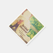 Texas Bruid in Laarzen Bruiloftsfeest servetten (Hoek)