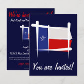 Texas Brush Flag Kaart (Voorkant / Achterkant)