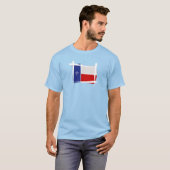 Texas Brush Flag T-shirt (Voorkant volledig)