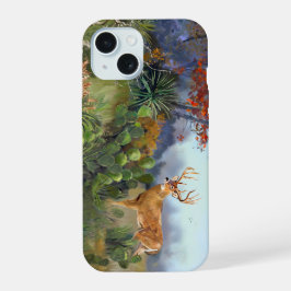 Texas Buck iPhone 15 hoesje