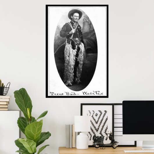 Texas Bud Poster (Thuiskantoor)