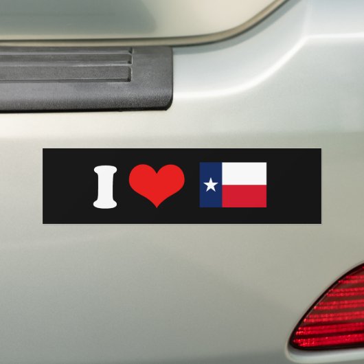 TEXAS BUMPERSTICKER (Op auto)