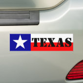 Texas Bumpersticker (Op auto)