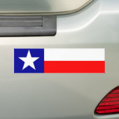 Texas Bumpersticker (Op auto)