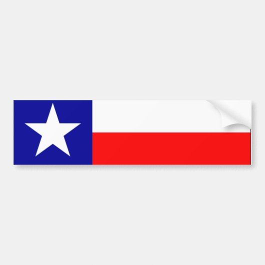 Texas Bumpersticker (Voorkant)