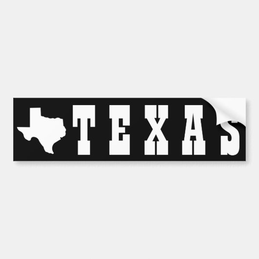 Texas Bumpersticker (Voorkant)